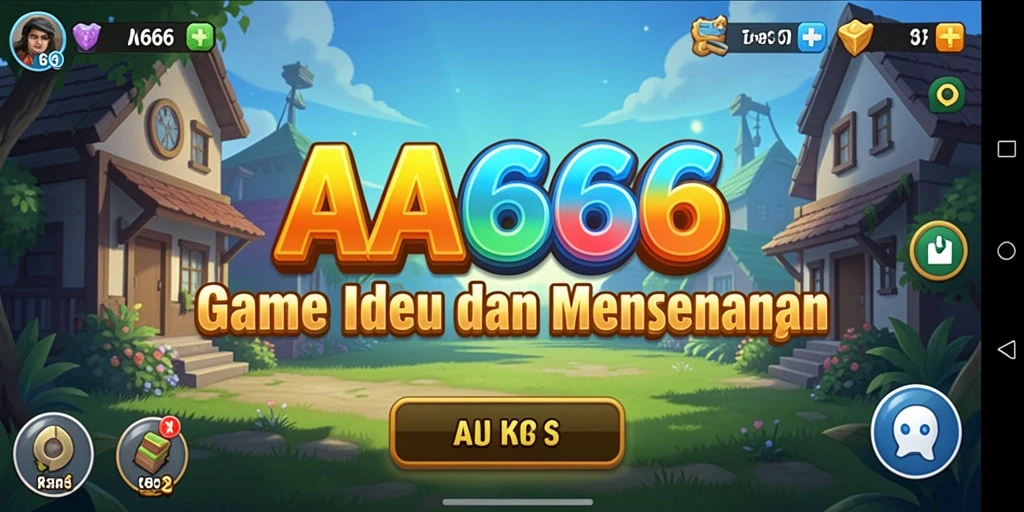 Tampilan gameplay menawan dalam game Idle AA666.