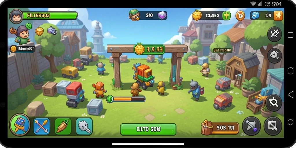 Gameplay <strong>FILTER303</strong> yang adiktif dan mudah dimengerti.