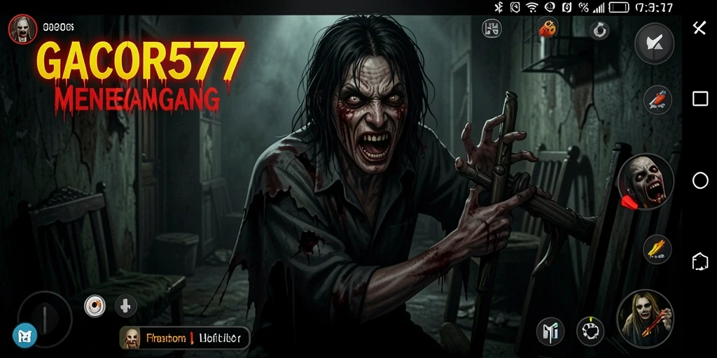 Screenshot menunjukkan suasana mencekam dari gameplay GACOR577.