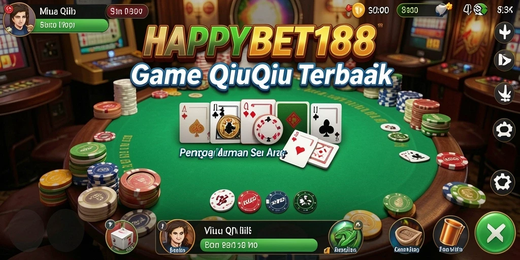 Tampilan gameplay QiuQiu yang menarik dan seru.
