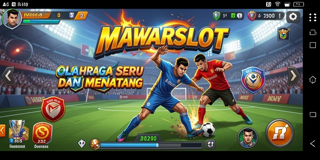 Tampilan screenshot gameplay MAWARSLOT yang penuh aksi.