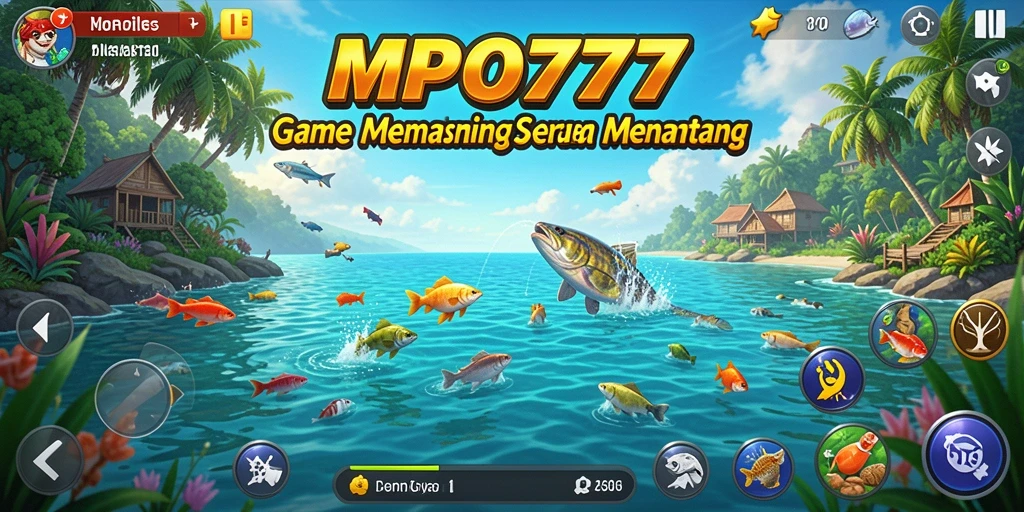 Tangkapan ikan besar di game MPO777 dengan grafik yang memukau.